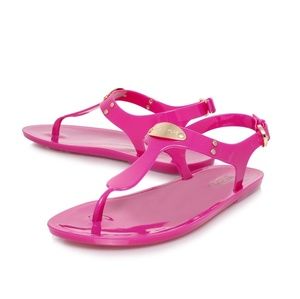 Michael Kors MK Jelly Rasberry Sandals